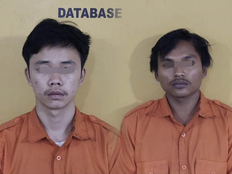Apes! Tertangkap Kasus Narkoba, Apui dan Bonar Warga Seberida Inhu Mendekam di Sel