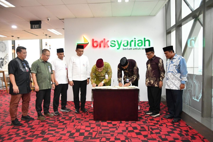 Tingkatkan Sinergi, BRK Syariah Teken Kerjasama dengan Kemenag Tanjungpinang