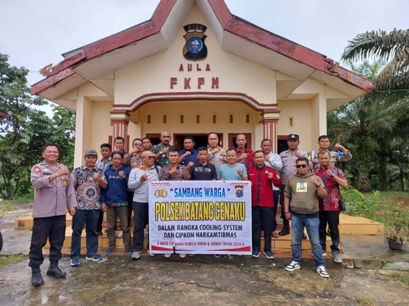 Samakan Persepsi Dalam Pilkada, Polsek Batang Cenaku Gelar Rakor