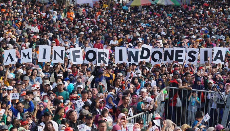 Cak Imin Bareng Anies Gaungkan Perubahan di Hadapan Massa di Kota Malang