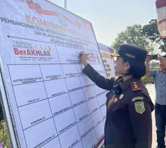 Kajari Rohil Pimpin Apel Pencanangan Pembangunan Zona Integritas Menuju WBK