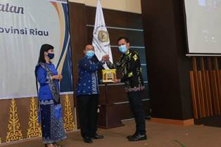 BPK Perwakilan Riau Gelar Pisah Sambut