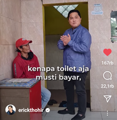 Erick Thohir Sidak Fasilitas SPBU 