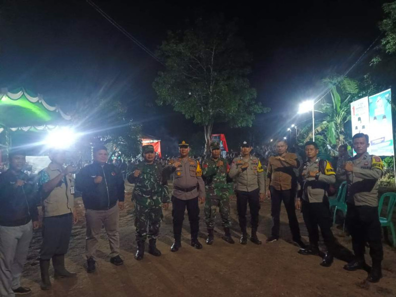 Amankan Kegiatan Kampanye, Polsek Tempuling Minta Masyarakat Tidak Terprovokasi oleh Isu Provokatif