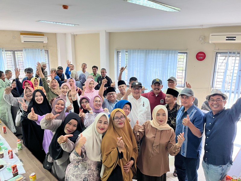 PWI Riau dan IKWI Gelar Halal Bihalal, Raja Isyam: Mari Kita Berkegiatan Seperti Biasa