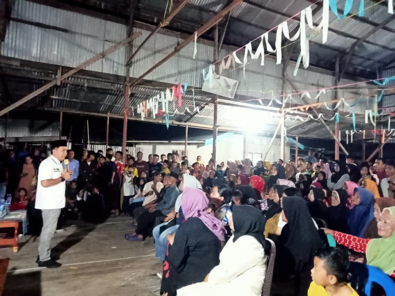 Blusukan Ferryandi di Mandah Sasar Sampai ke Dusun-dusun