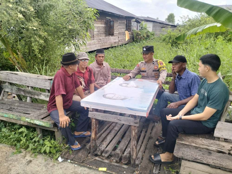 Patroli Malam, Polsek Tempuling Ciptakan Kamtibmas Kondusif Jelang Pilkada 2024