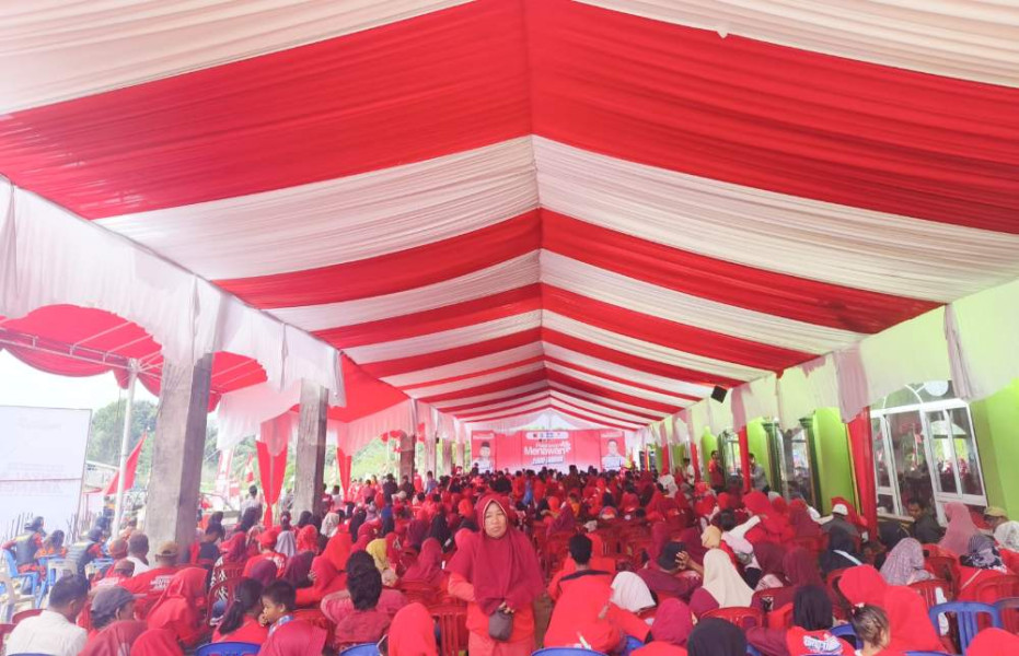 Cagubri Abdul Wahid dan Paslon Zukri-Tamrin Gelar Doa Bersama Ribuan Masyarakat Pelalawan