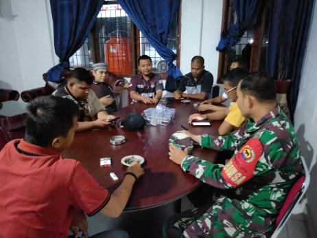 Rapat Koordinasi Forkopimcam Bonai Darussalam Bahas Pendistribusian Logistik Pilkada 2024