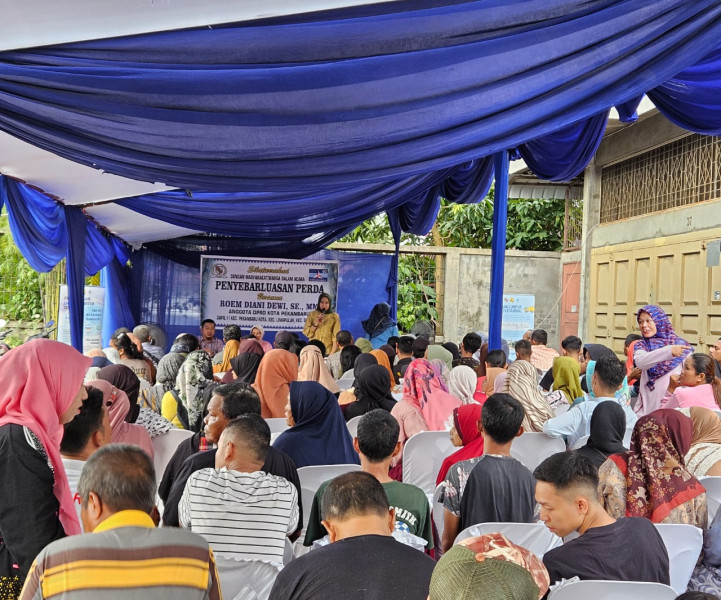 Roem Diani Dewi Lakukan Penyebarluasan Perda Nomor 5 Tahun 2023 Tentang Pengelolaan Air Limbah