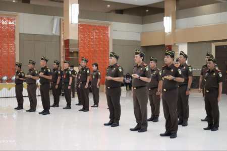Kajati Riau Supardi Lantik Pejabat Baru di Lingkungan Kejaksaan
