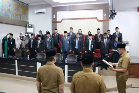 Pemko Pekanbaru Lantik 23 Pejabat, Indra Pomi: Pengakatan Sesuai dengan Kebutuhan