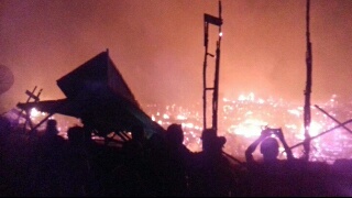 Inhil Terbakar Hebat, Puluhan Pemilik Bangunan Jadi Korban, Ini Nama-namanya