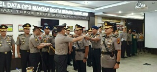Kapolda Riau Pimpin Upacara Sertijab Kapolres Kampar Baru