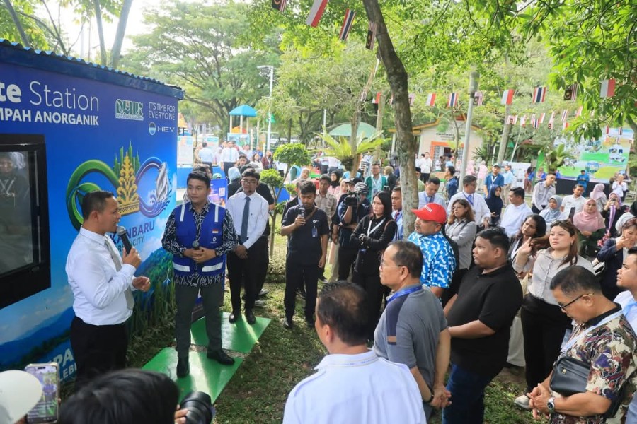 Tukar Sampah Jadi Uang, Program Pemko Pekanbaru Tuai Apresiasi Kepala Daerah 3 Negara