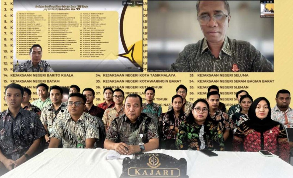 Kejari Seram Bagian Barat Lolos Penilaian Internal, Siap Menuju WBK/WBBM Tahun 2025