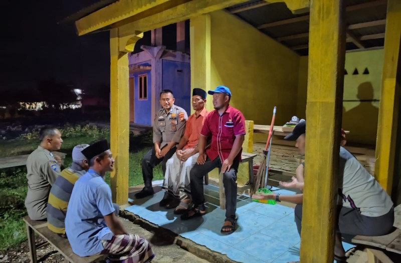 Satbinmas Polres Rohul, Kuatkan Peran Satkamling dalam Ciptakan Pilkada 2024 Damai