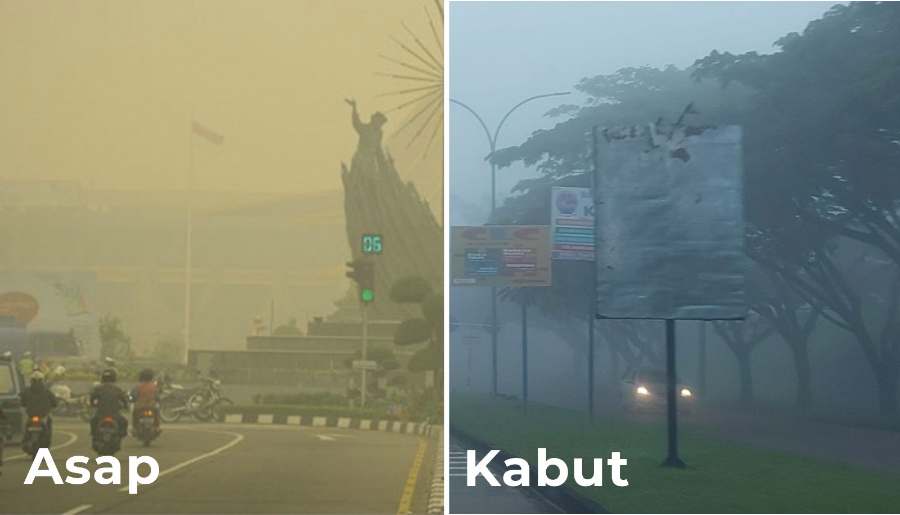 Bingung Membedakan Kabut, Asap, dan Kabut Asap?, Ini Penjelasannya