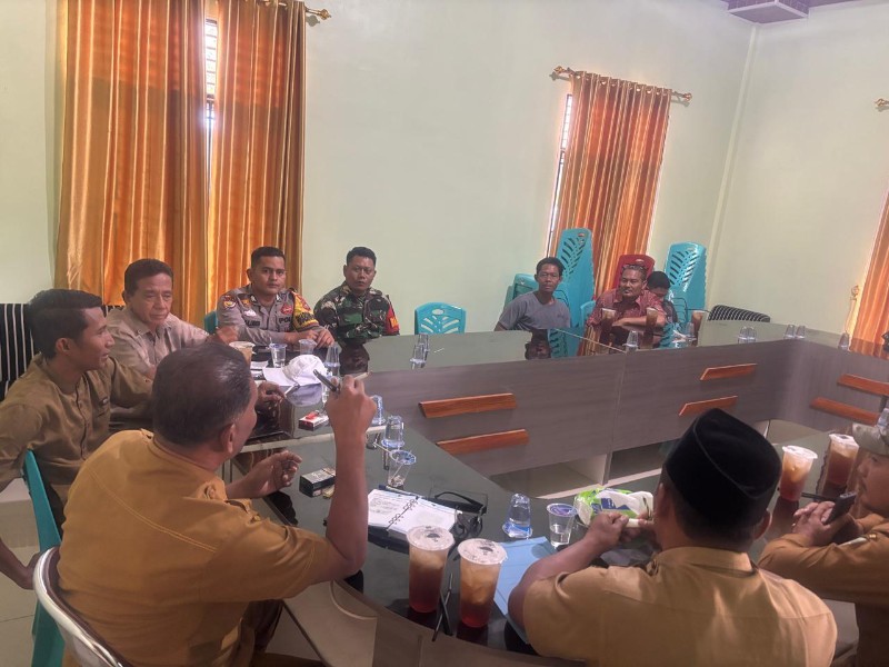 Cooling System, Bhabinkamtibmas Polsek Kepenuhan Sampaikan Pesan Pilkada Damai