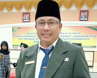 Bupati Inhu Lantik Kepala KPBD Baru