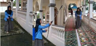 Didukung Wali Nagari, Mahasiswa KKN-DR Plus UIN Suska Riau Lakukan Baksos di Rumah Ibadah 