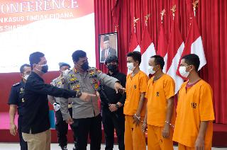 Bawa & Simpan 19 KG Sabu Dari Malaysia, 3 Pelaku Dibekuk di Rupat Bengkalis