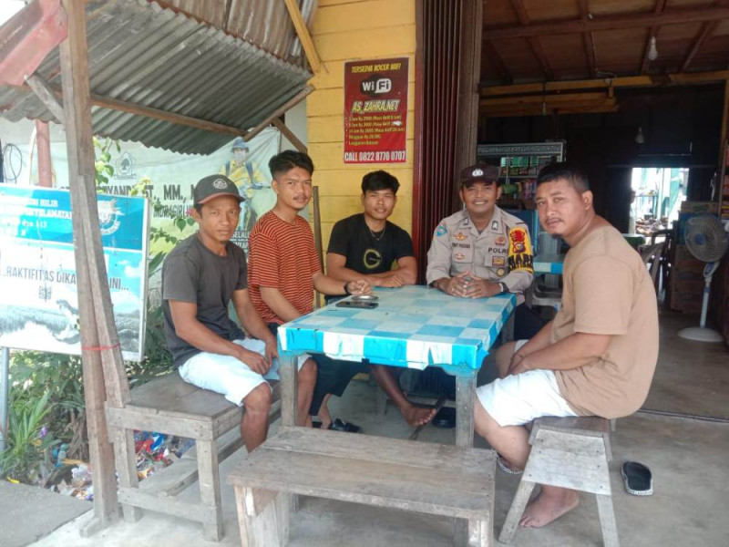 Sasar Pemuda, Polsek Tembilahan Hulu Ajak Sukseskan Pilkada 2024