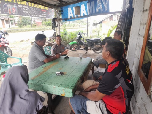 Kegiatan Cooling System Sat Binmas Polres Rokan Hulu Untuk Cipta Kondisi Pasca Rapat Pleno Pilkada 2024