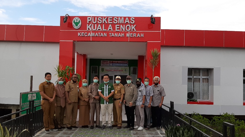 Serahkan APD dan Sejumlah Bantuan di Kuindra dan Tanah Merah, Asun : Semoga Bermanfaat