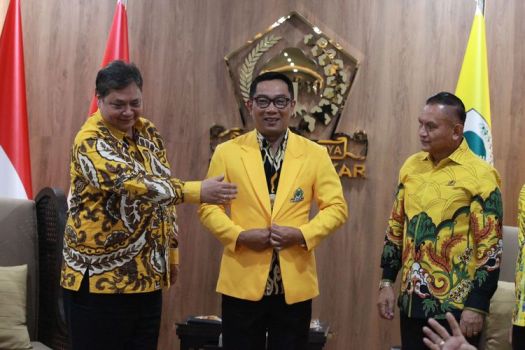 Resmi Gabung ke Golkar Menuju Pemilu 2024, Ini Pernyataan Ridwan Kamil