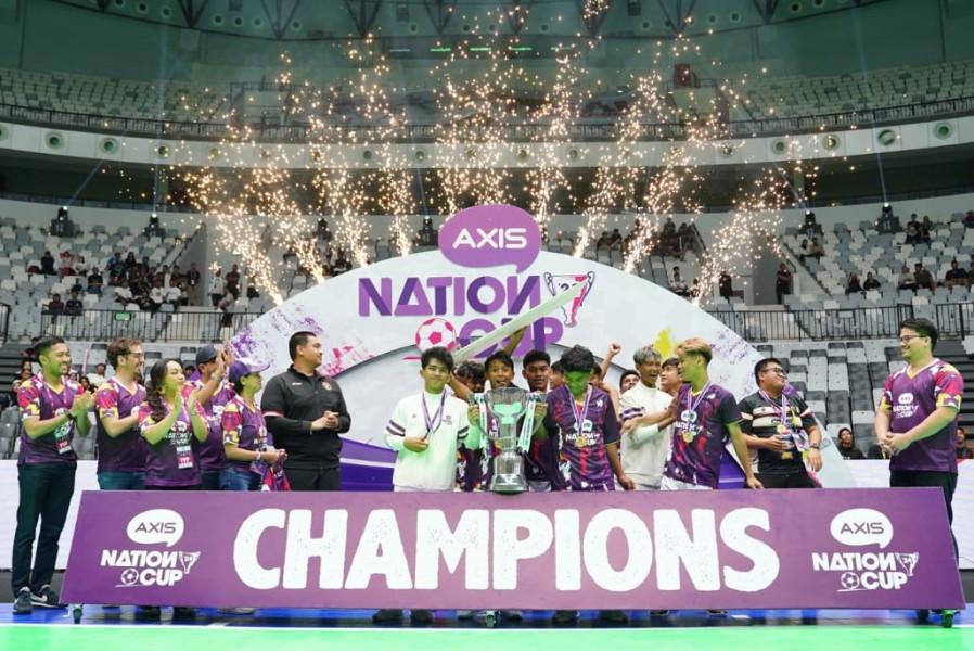 SMAN 4 Metro Lampung Raih Juara 3 AXIS Nation Cup 2024