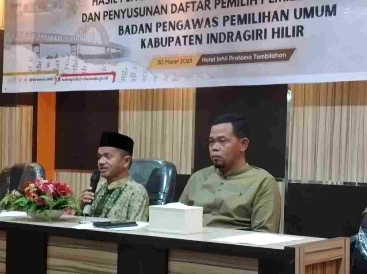 Terkait DPT 2024, Bawaslu Inhil Pastikan 3 Komponen Ini