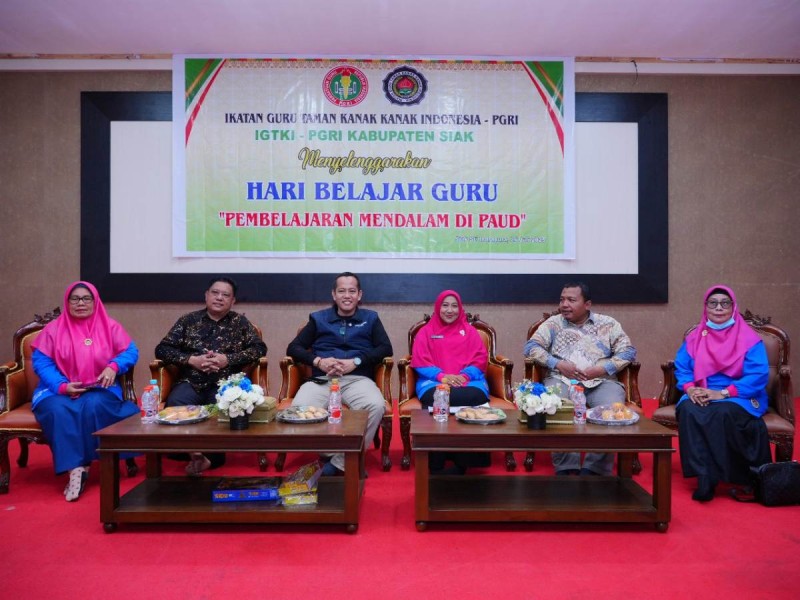 IGTKI-PGRI Kabupaten Siak Gelar Hari Belajar Guru dalam Tema 'Pembelajaran Mendalam di PAUD'