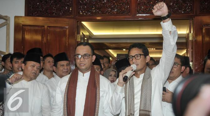 Anies-Sandi Menang di Polling Kevin Aprilio