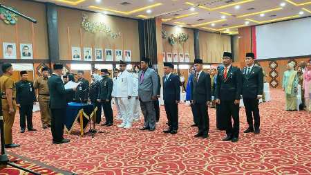Pj Wako Pekanbaru Lantik 19 Pejabat, Ini Daftar Namanya