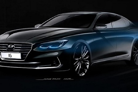Bocoran Desain Baru Hyundai Azera 2017