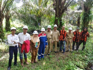 Pertamina EP Lirik & DLH Inhu Survey Dugaan Limbah, ini Hasilnya