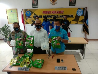 Belum Sempat Terima Upah, Dua Kurir Sabu Keburu Ditangkap BNNP Riau