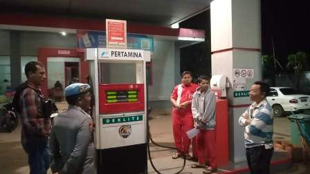 Kapolres Pasbar Sumbar Ultimatum SPBU, Jangan Coba-coba Curangi BMM Bersubsidi