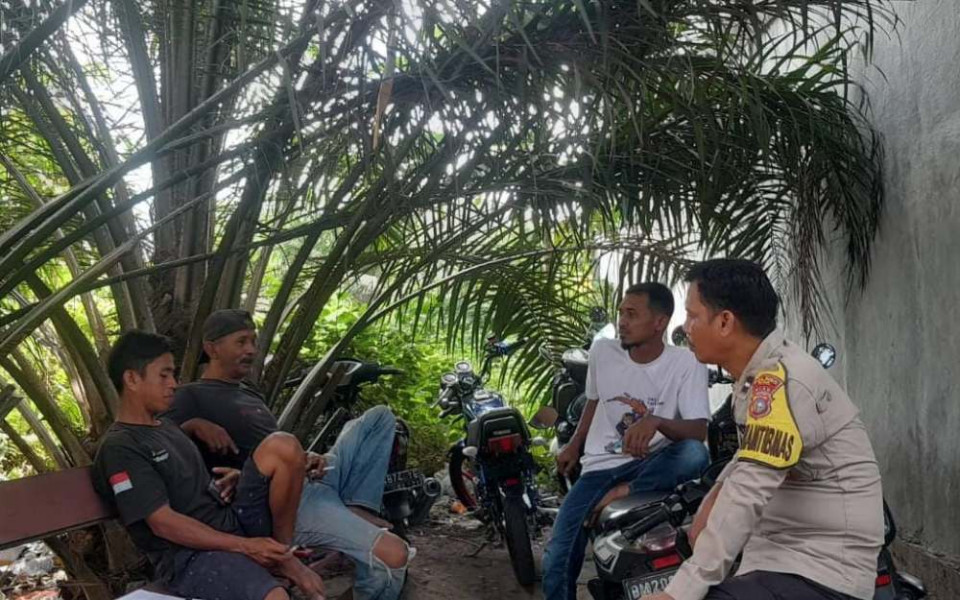 Polsek Lubuk Dalam Laksanakan Cooling System Pasca Pilkada, Ajak Warga Tetap Jaga Kerukunan