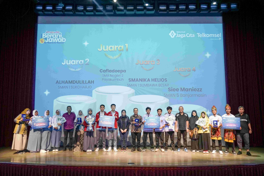 Telkomsel Jaga Cita Gelar Ilmupedia Berani Jawab Season 5  Kompetisi Cerdas Cermat Digital