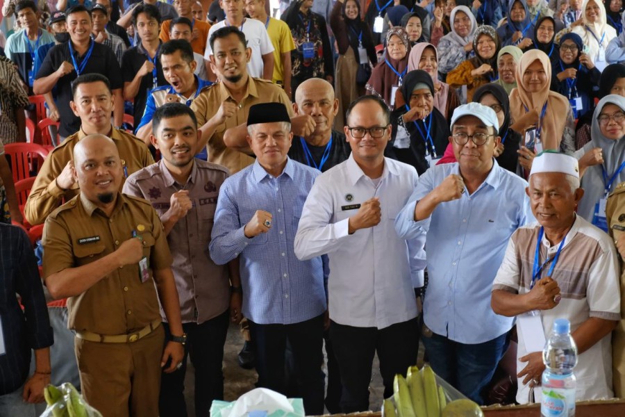Camat Kuok Apresiasi Anggota DPR RI Sosialisasi Program MBG di Desa Empat Balai Kabupaten Kampar
