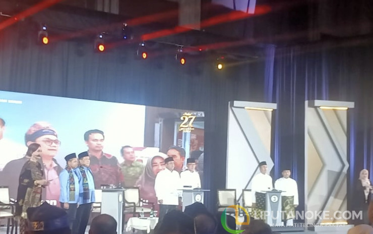 Debat Pertama Pilgubri: Tiga Paslon Sikapi Soal Jalan Rusak, Mana yang Lebih Menguasai?