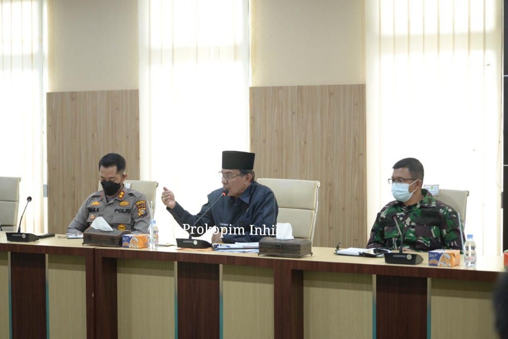 Cegah Penularan Covid-19, Bupati Inhil Ajak Lakukan Gerakan 5M dan 3T