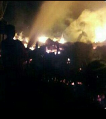 Api Hanguskan Kantor NLE PT BNS