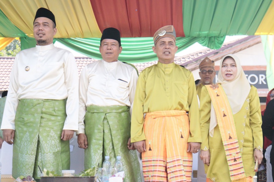 Usung Tema 'Siang Bapacu, Malam Mengaji', Kafilah Inhu Tampil Paling Meriah