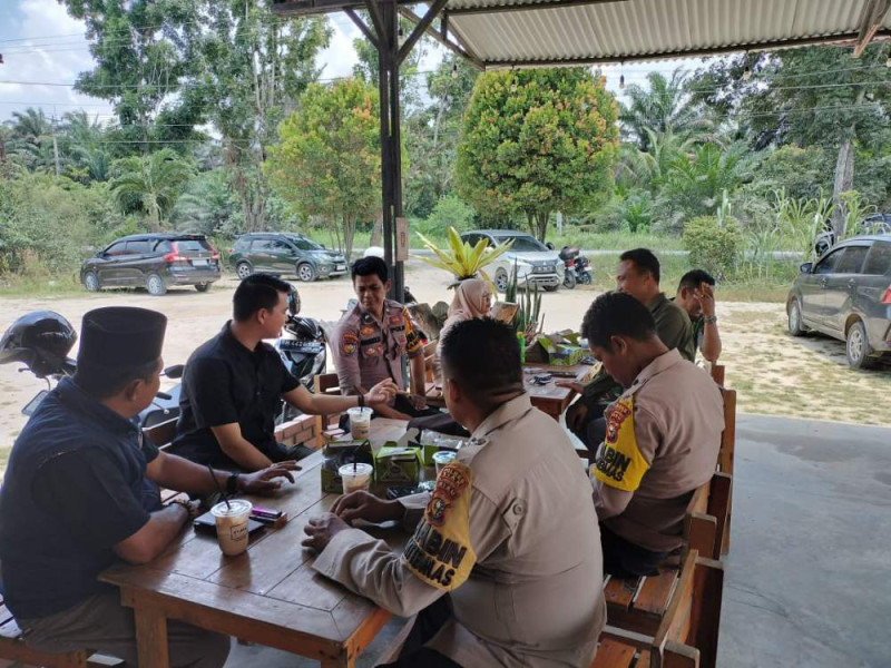 Polsek Koto Gasib Ajak Masyarakat Sukseskan Pilkada Damai 2024