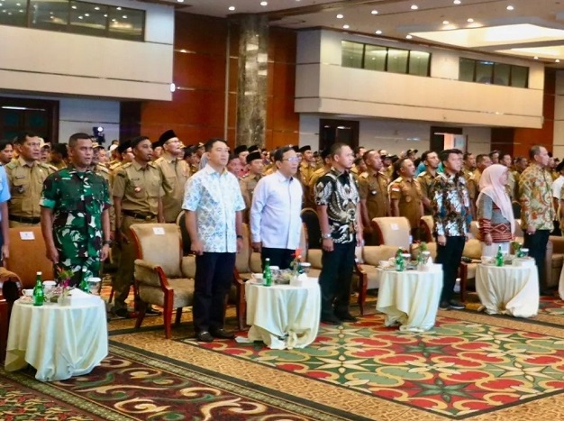 Wakil Ketua DPRD Riau Hadiri Pengesahan Rakor Pemda dan Desa Se-Riau Tahun 2024 Oleh Kemendagri