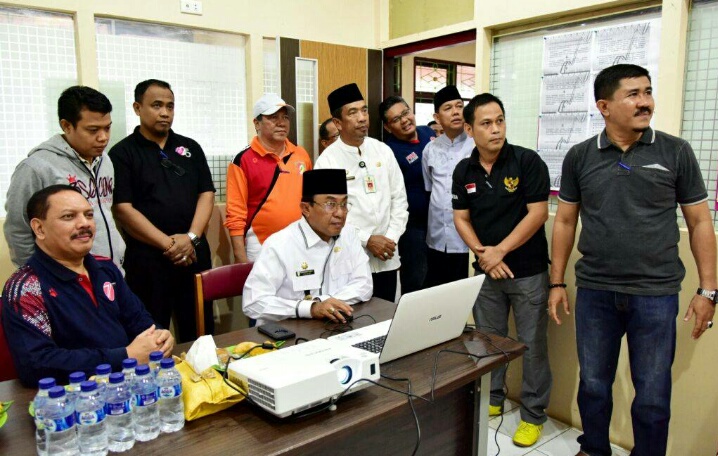 Bupati Inhil Langsung Launching Paket Perdana di ULP