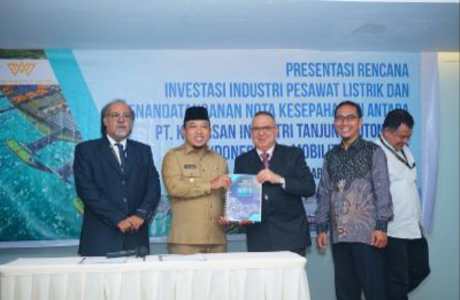 Mampu Serap 4.000 Tenaga Kerja, Produsen Kendaraan Udara Elektrik Indonesia Tertarik Investasi di KITB Siak